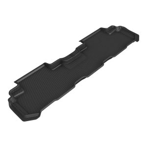 Subaru Ascent Floor Mats - Rear - 3D MAXpider - Kagu - Black - `19-`26 Subaru Ascent Floor Mats - Rear - 3D MAXpider - Kagu - Black - `19-`26